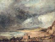 John Constable Weymouth Bay oil painting